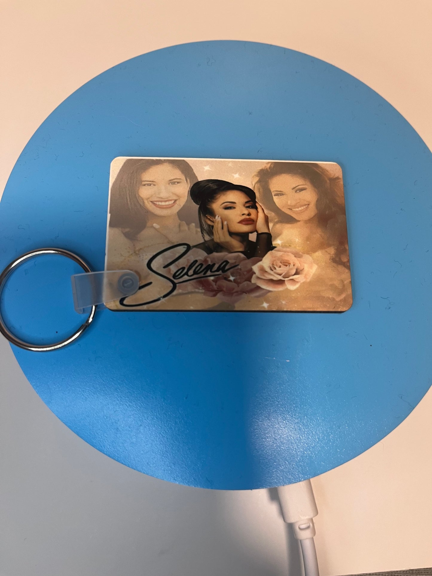 Selena Sublimation Keychain