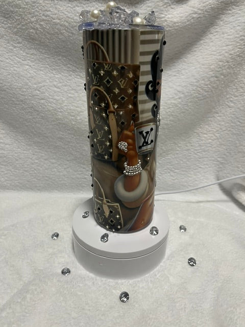 Betty Boop and Designer Bag 20 oz Tumbler
