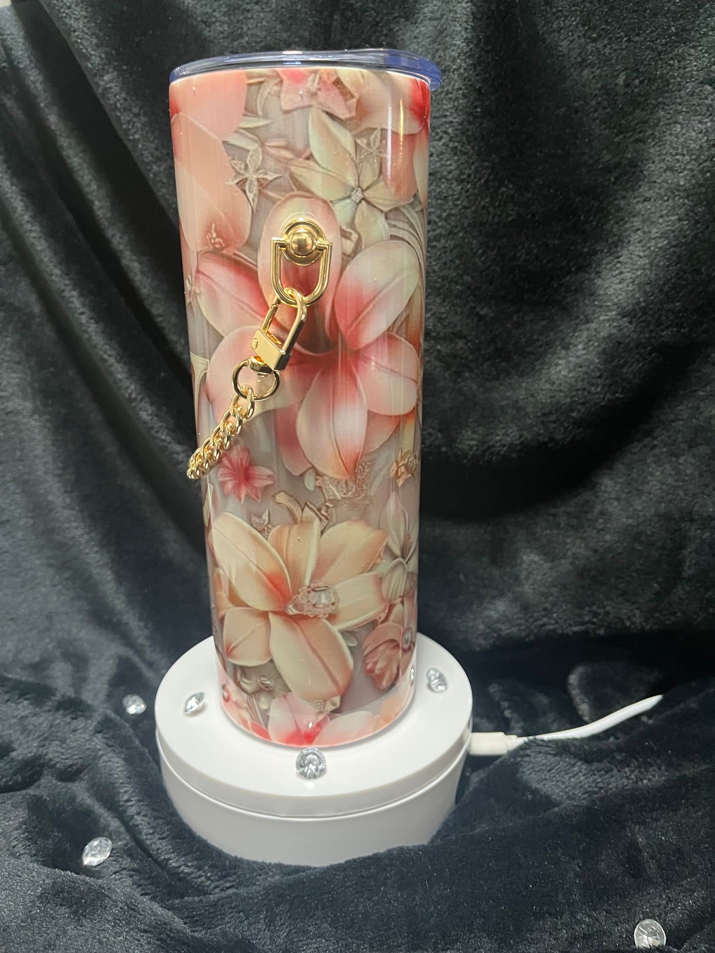 Designer Bag with Chain 20 oz Tumbler