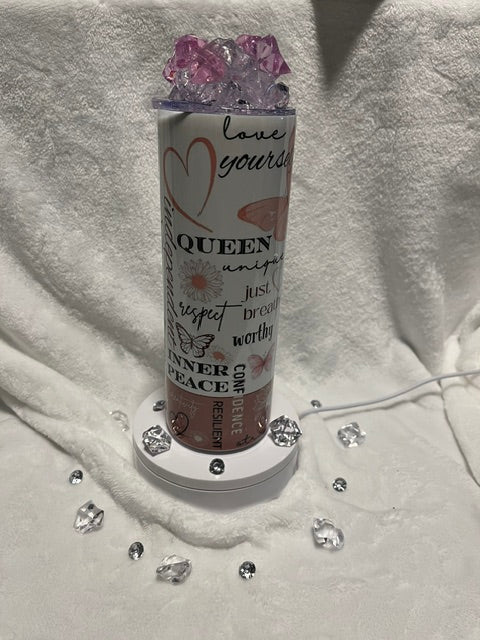 Love Yourself Women Empowerment 20 oz Tumbler