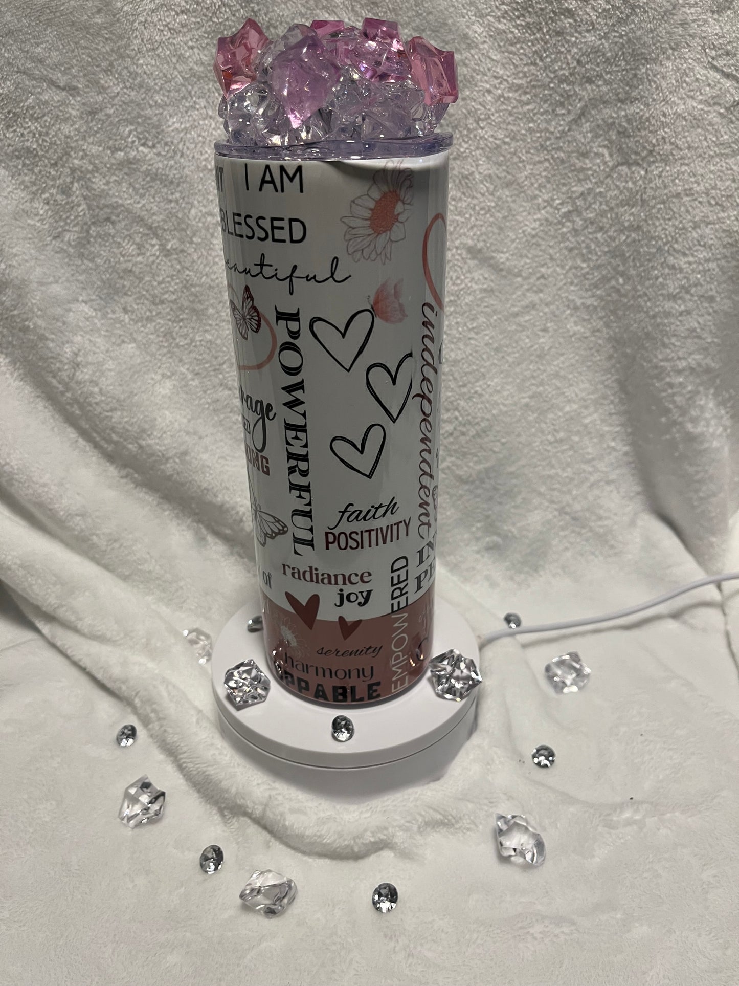 Love Yourself Women Empowerment 20 oz Tumbler