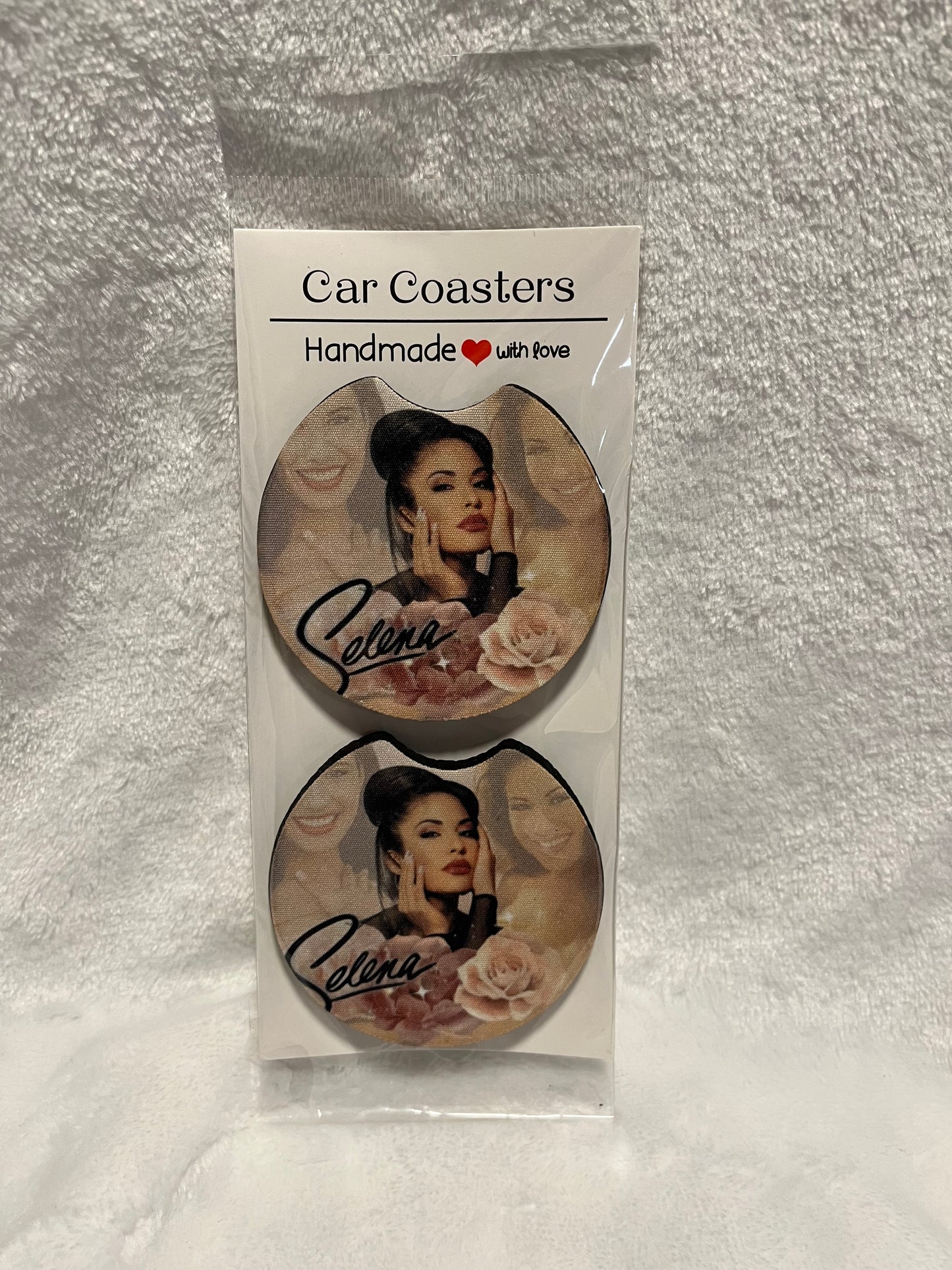 Selena Car Coaster Set Unbranded