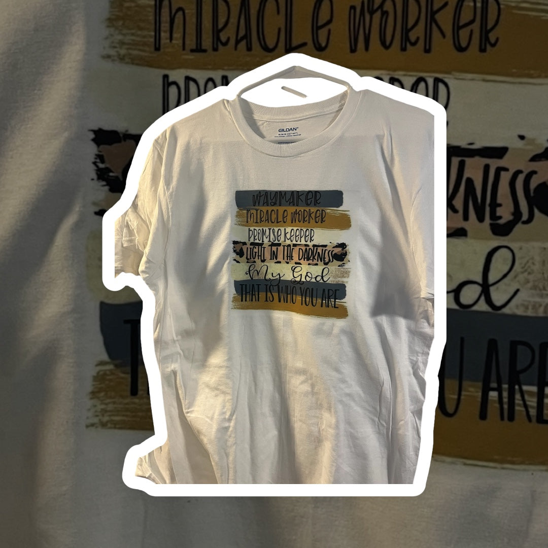 Way Maker Religious Custom T-Shirt