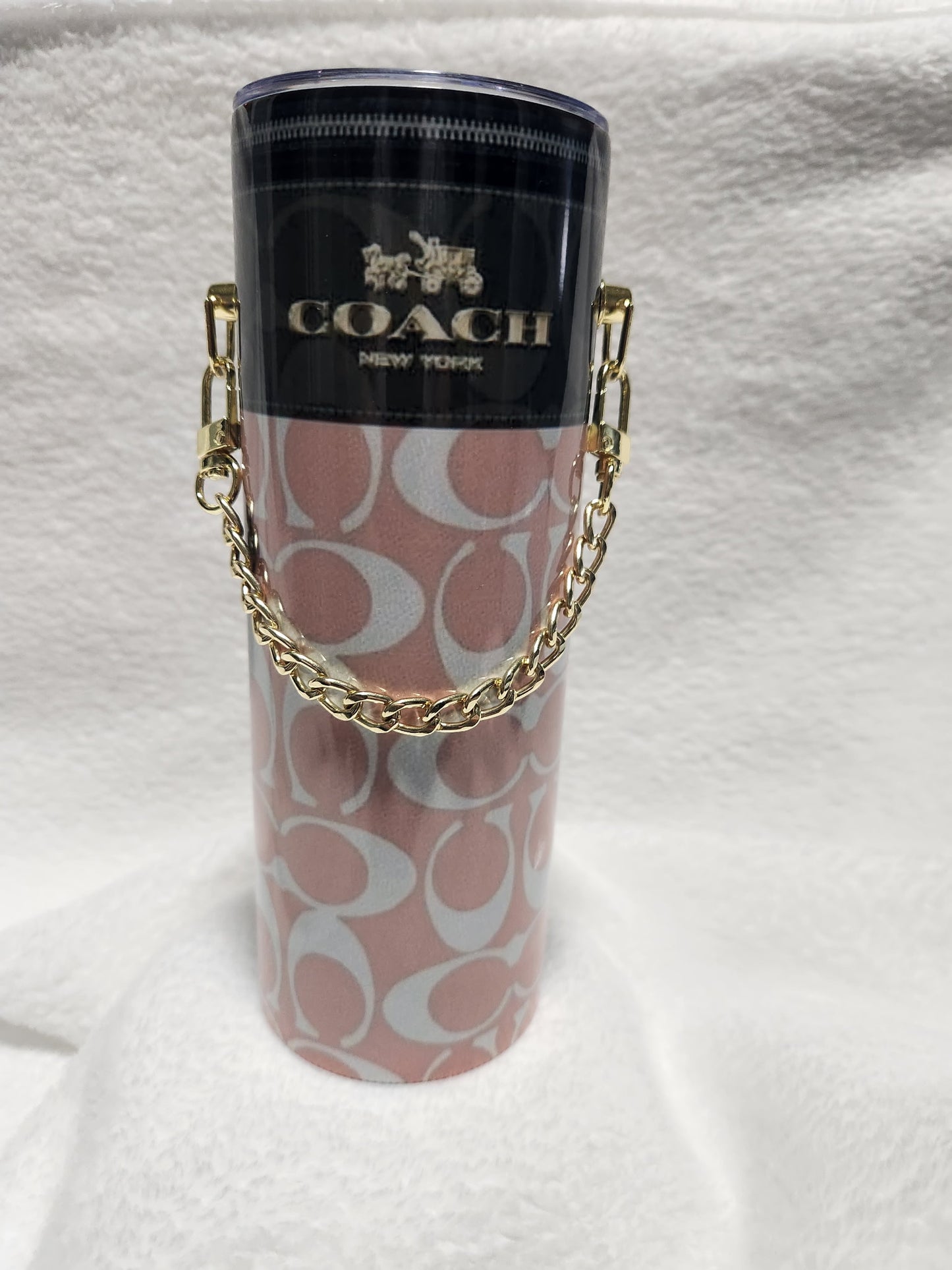 Minnie Mouse Designer Bag Unbranded 20 oz Tumbler with Chain